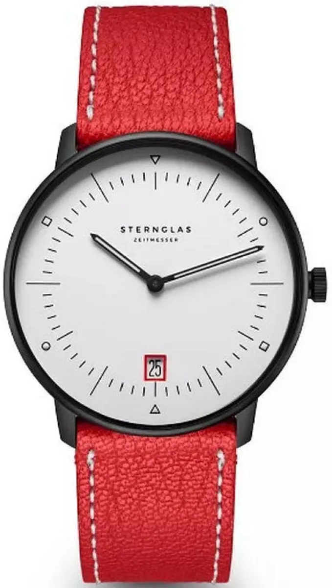 Sternglas Naos Edition Bauhaus III Watch sold by C.W. Sellors