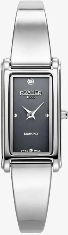 Roamer Elegance Diamond Black Watch sold by C.W. Sellors
