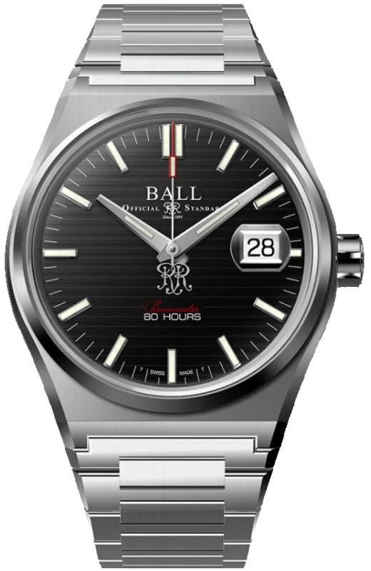 Ball Watch Company Roadmaster M Perseverer 40mm Black Limited Edition Watch made by C.W. Sellors