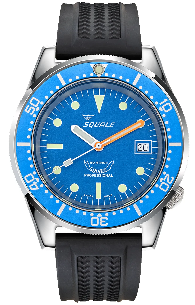 Squale 1521 Ocean Rubber Watch sold by C.W. Sellors
