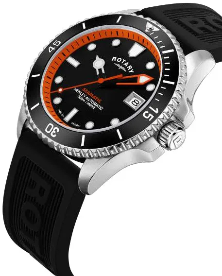 Rotary Seamatic Mens Watch sold by C.W. Sellors product image thumbnail 2