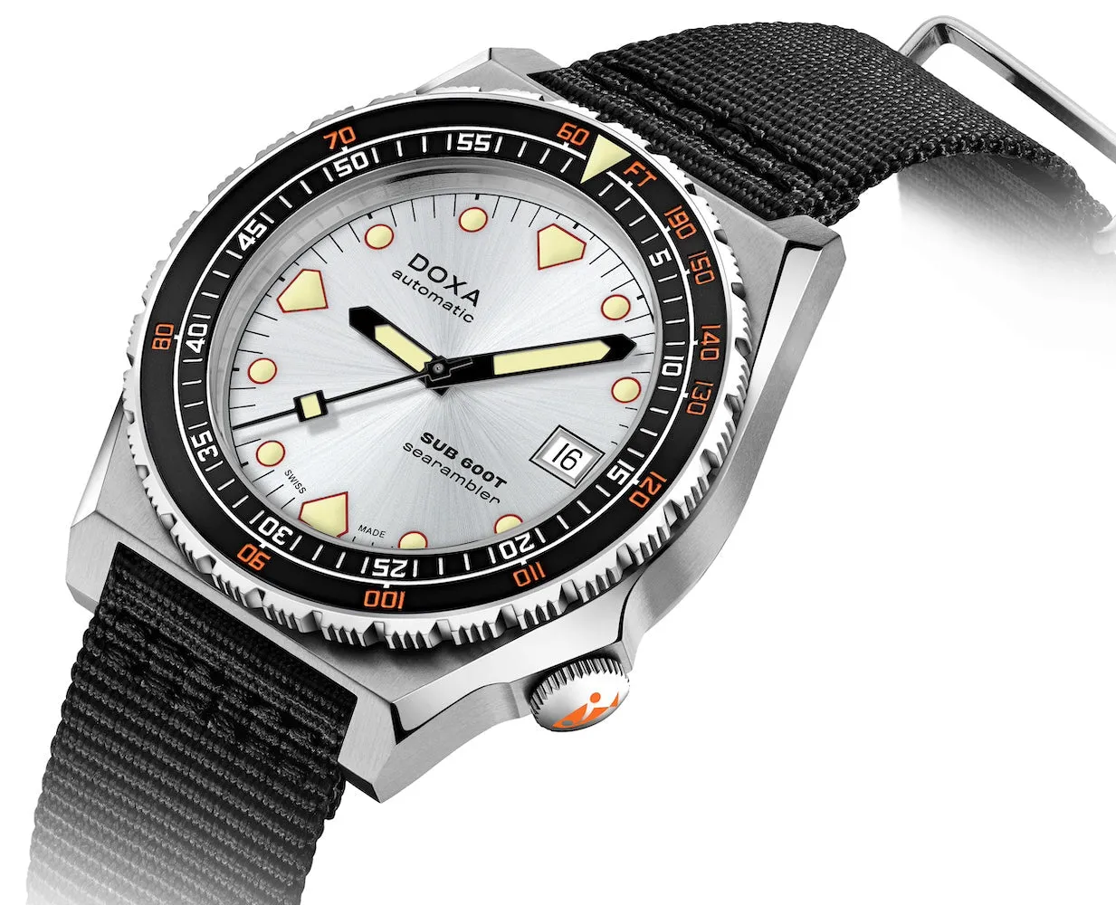 Doxa SUB 600T Searambler Nato Watch sold by C.W. Sellors product image thumbnail 2