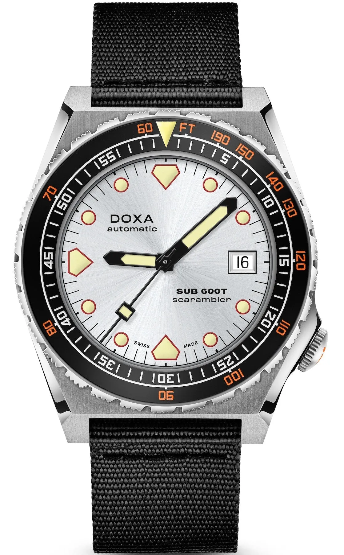 Doxa SUB 600T Searambler Nato Watch sold by C.W. Sellors
