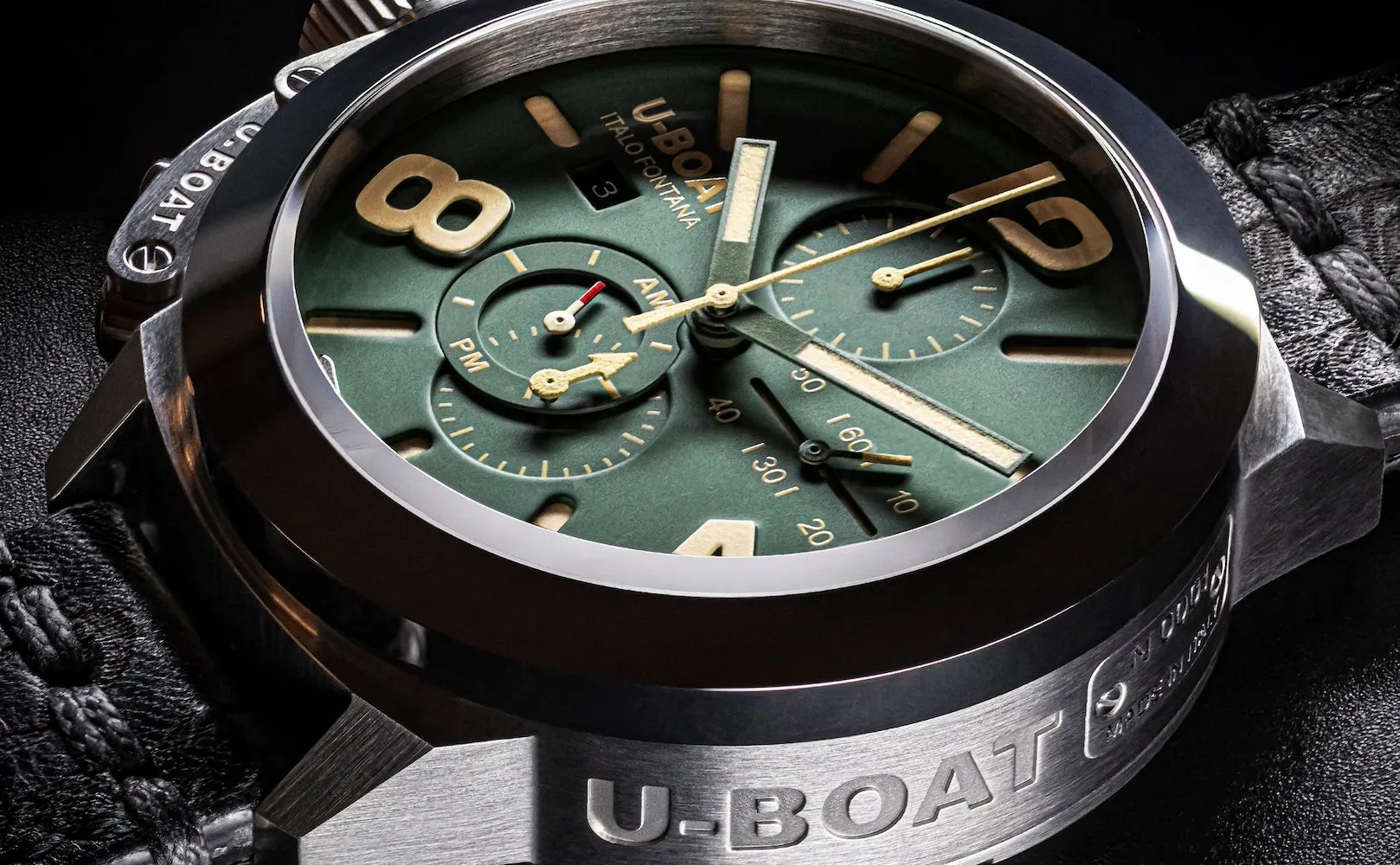 U-Boat Classico 45 CAS Green Watch sold by C.W. Sellors product image thumbnail 3