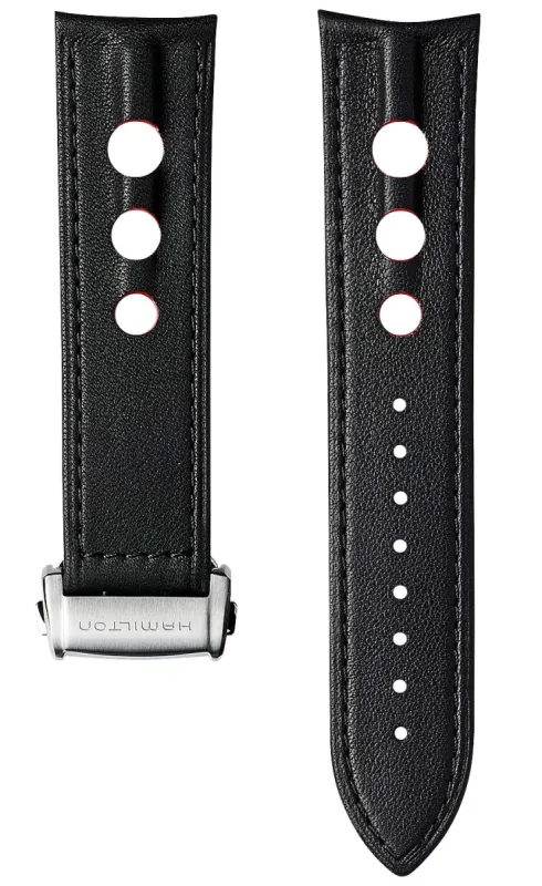 Hamilton Strap American Classic Leather Black sold by C.W. Sellors