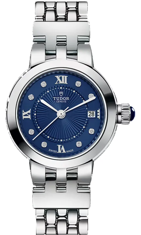 TUDOR Clair De Rose 26mm Blue Watch sold by C.W. Sellors