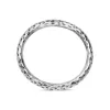 Sterling Silver Large Textured Hollow Bangle D sold by C.W. Sellors