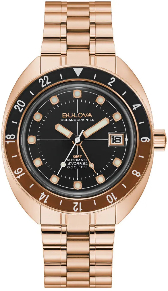 Bulova Oceanographer Devil Diver GMT Watch sold by C.W. Sellors