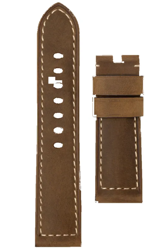 Panerai Strap Calf Dark Brown 24/22mm sold by C.W. Sellors