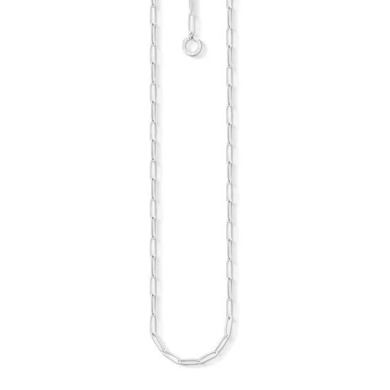 Thomas Sabo Charm Club Sterling Silver Charm Necklace D 70cm sold by C.W. Sellors