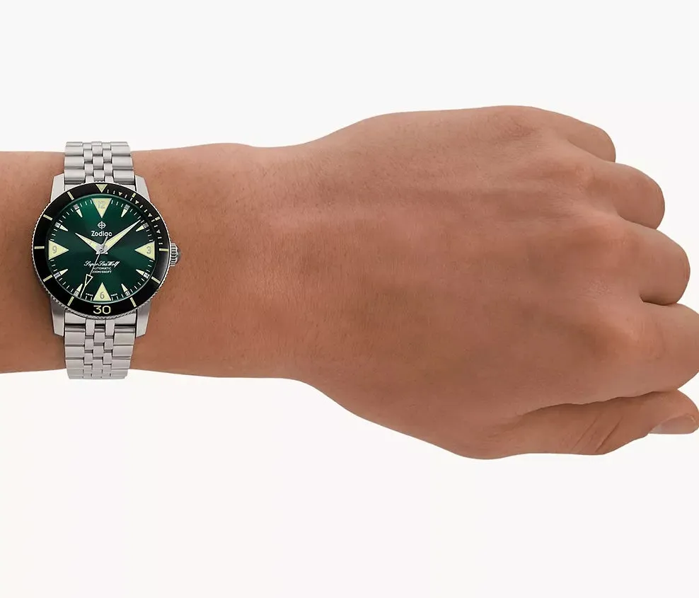 Zodiac Super Sea Wolf Skin Diver Watch sold by C.W. Sellors product image thumbnail 5