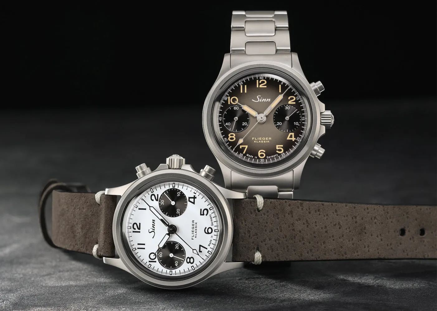 Sinn 356 Pilot Classic AS E H-Link Bracelet Watch sold by C.W. Sellors product image thumbnail 5