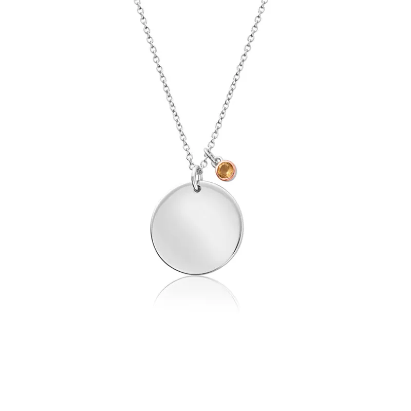 Clogau Celebration November Sterling Silver Birthstone Pendant D sold by C.W. Sellors
