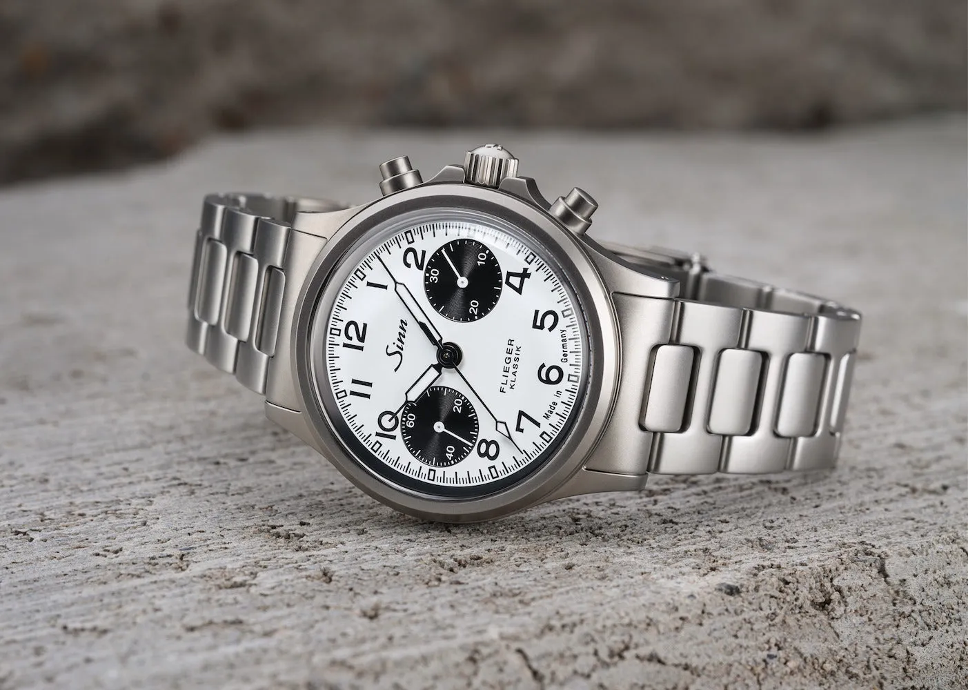 Sinn 356 Pilot Classic W H-Link Bracelet Watch sold by C.W. Sellors product image thumbnail 4