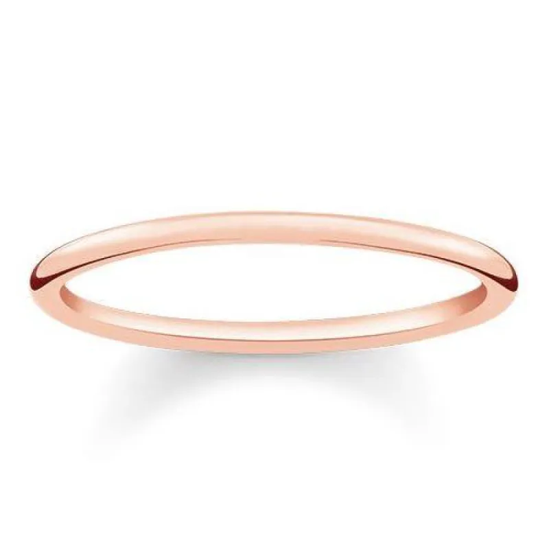 Thomas Sabo Glam And Soul Rose Gold Ring D sold by C.W. Sellors