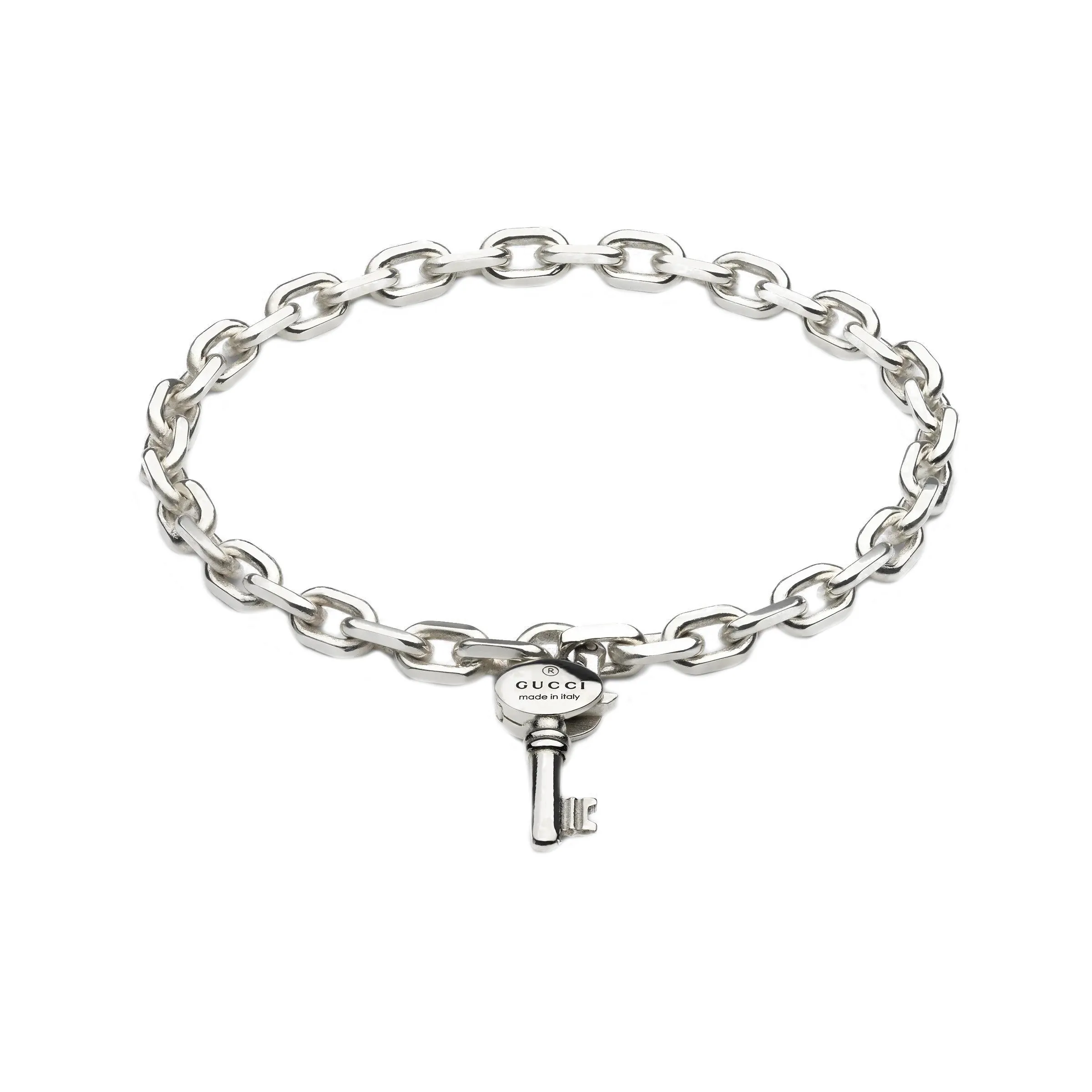 Gucci Trademark Sterling Silver Bracelet sold by C.W. Sellors