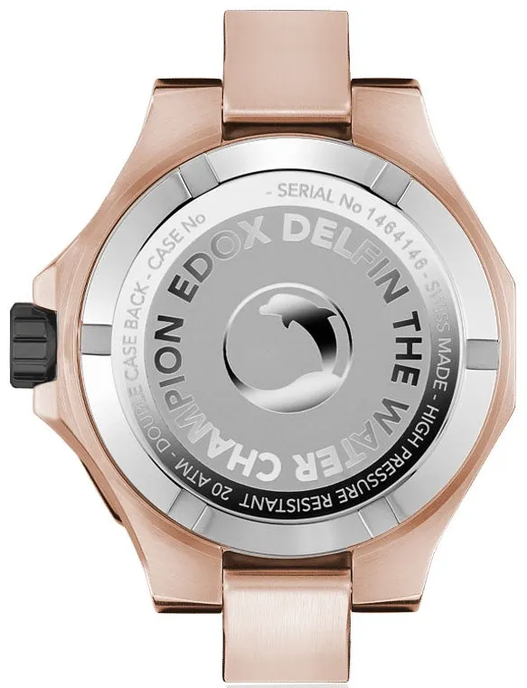 Edox Delfin The Original Day Date Watch sold by C.W. Sellors product image thumbnail 2