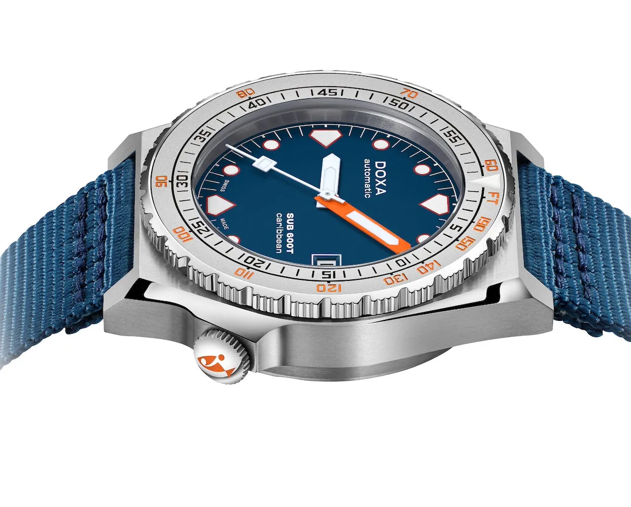 Doxa SUB 600T Caribbean Nato Watch sold by C.W. Sellors product image thumbnail 3