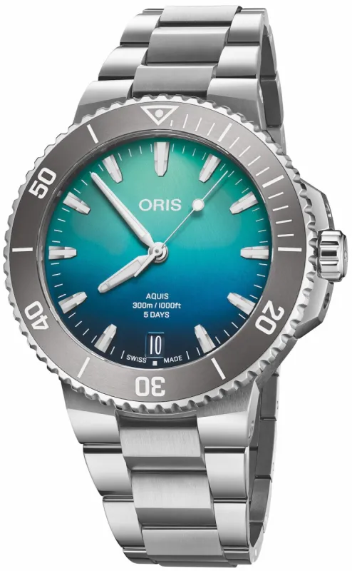 Oris Aquis Great Barrier Reef Calibre 400 Limited Edition IV Watch made by Oris