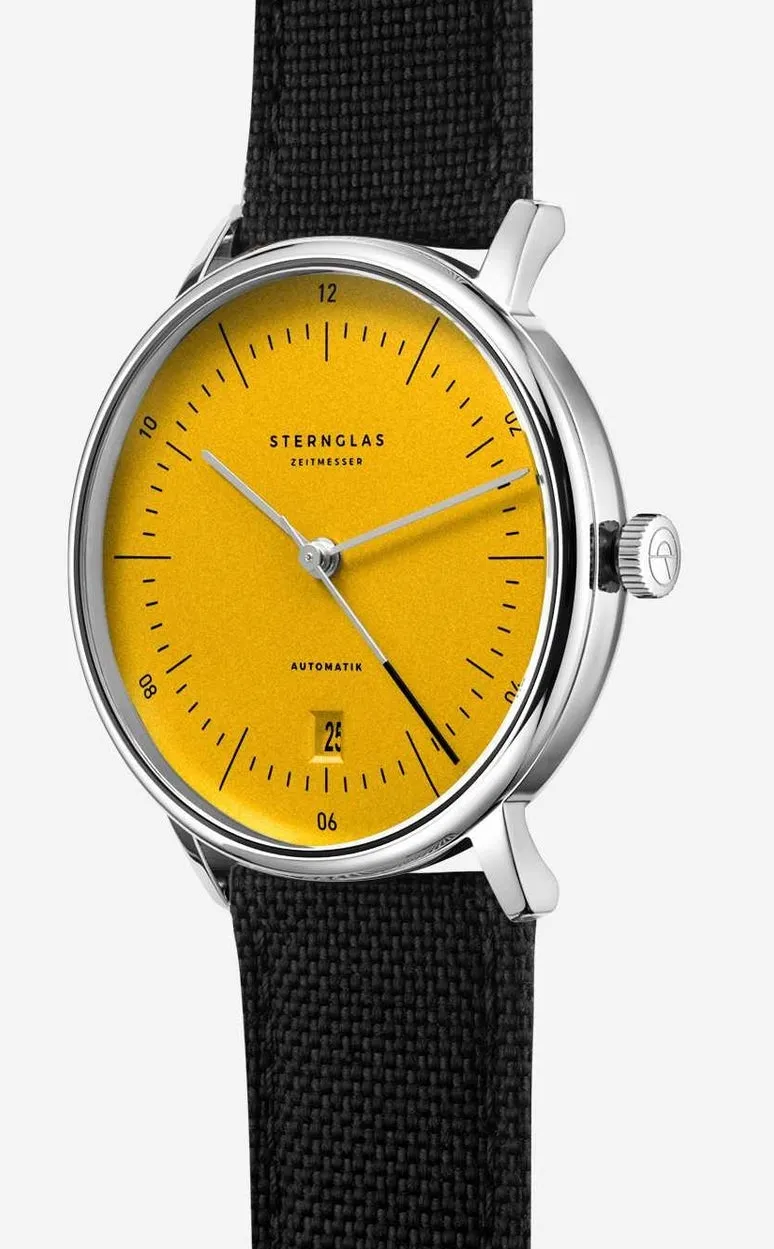 Sternglas Naos Automatic Edition Yellow sold by C.W. Sellors product image thumbnail 2