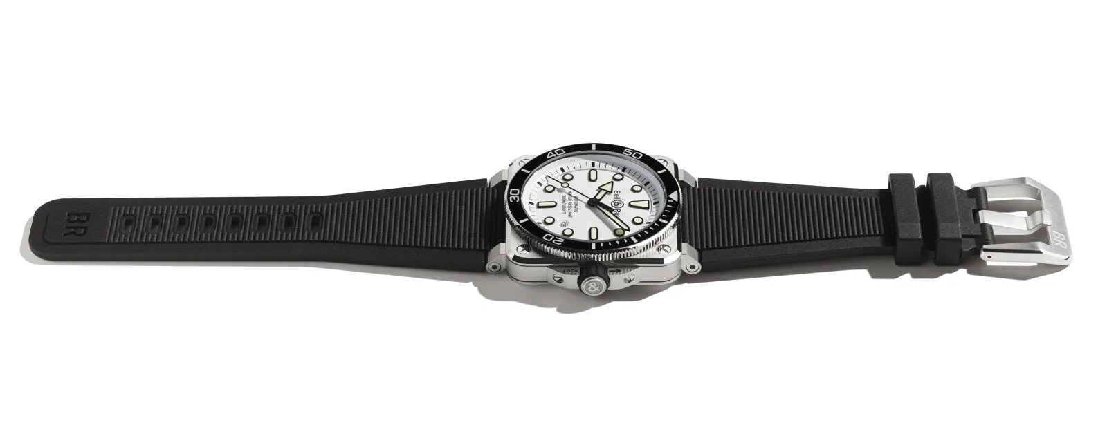 Bell & Ross BR 03 Diver White Steel Watch sold by C.W. Sellors product image thumbnail 5