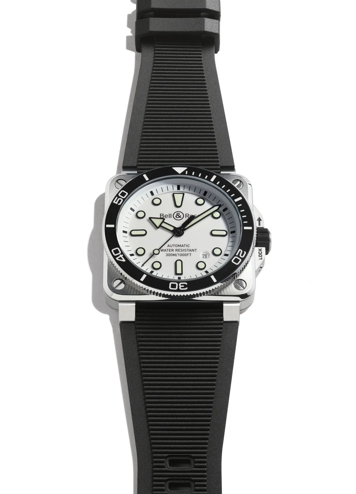 Bell & Ross BR 03 Diver White Steel Watch sold by C.W. Sellors product image thumbnail 3