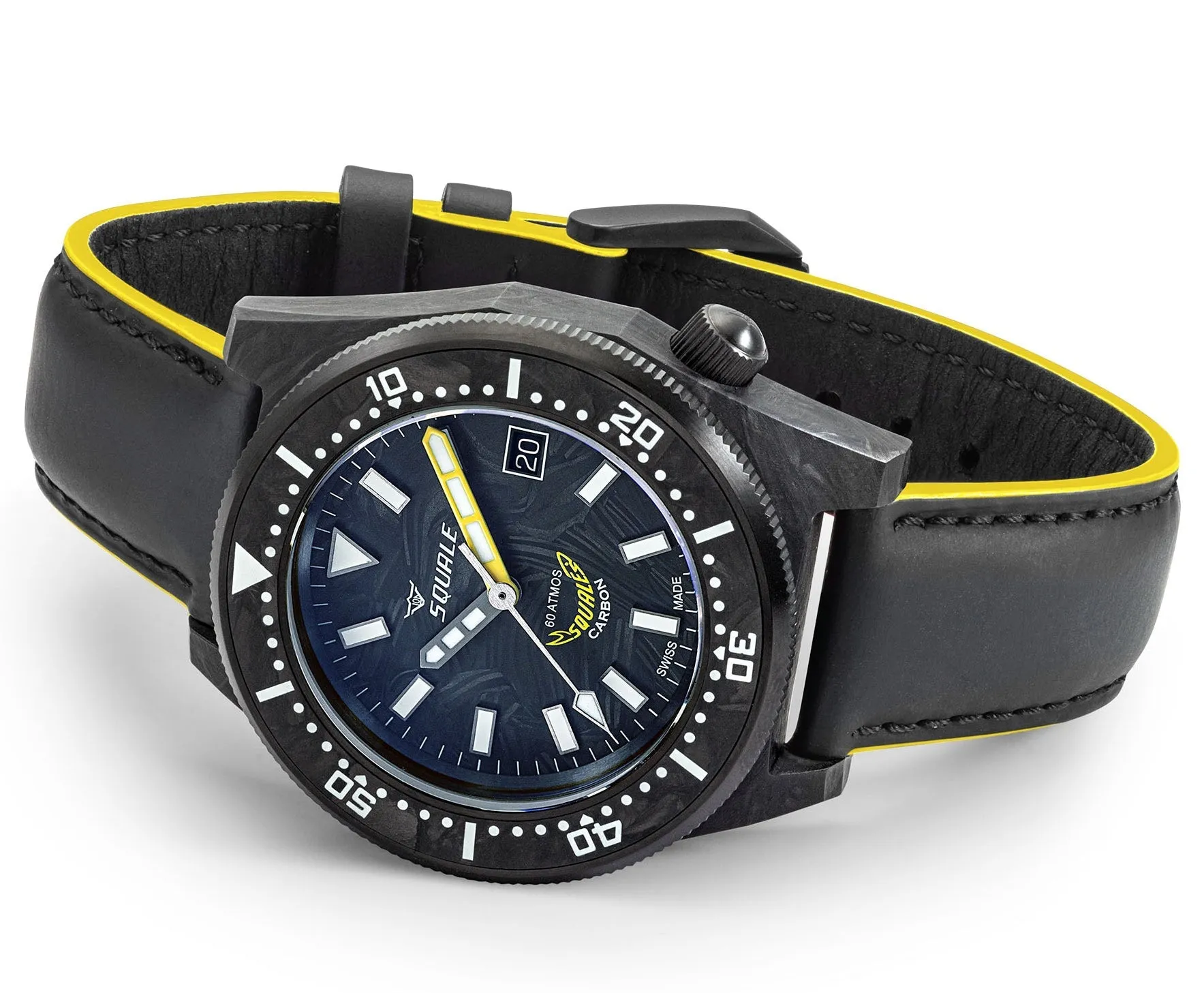 Squale T183 Forged Carbon Watch sold by C.W. Sellors product image thumbnail 4