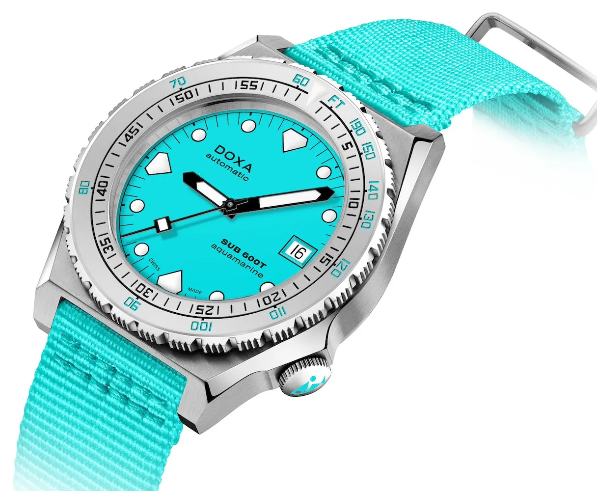 Doxa SUB 600T Aquamarine Nato Watch sold by C.W. Sellors product image thumbnail 2