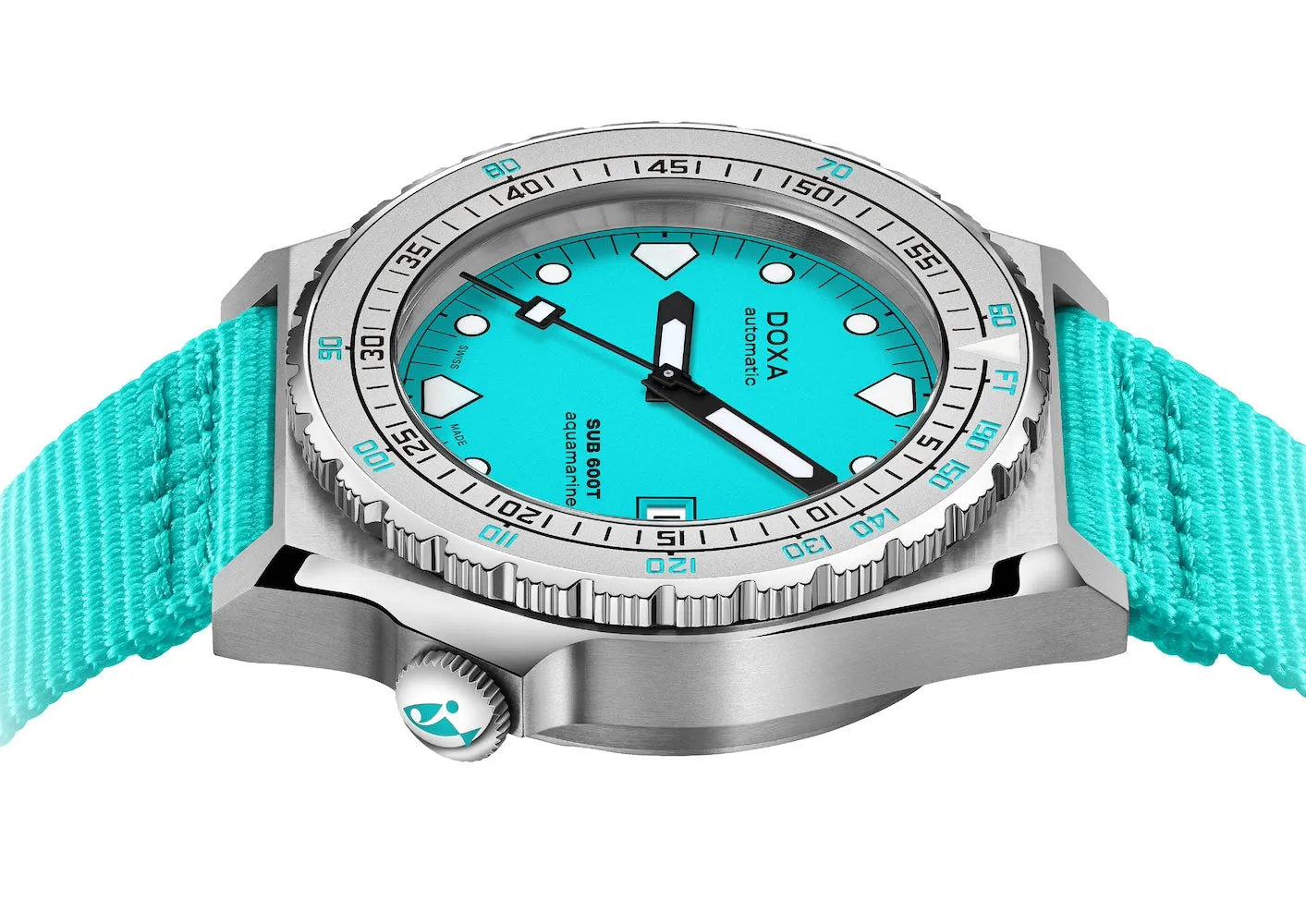 Doxa SUB 600T Aquamarine Nato Watch sold by C.W. Sellors product image thumbnail 3