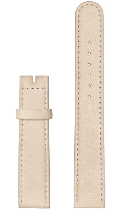 Nomos Glashutte Strap Cowhide Leather Remborde Natural Finish 18 mm Medium sold by C.W. Sellors