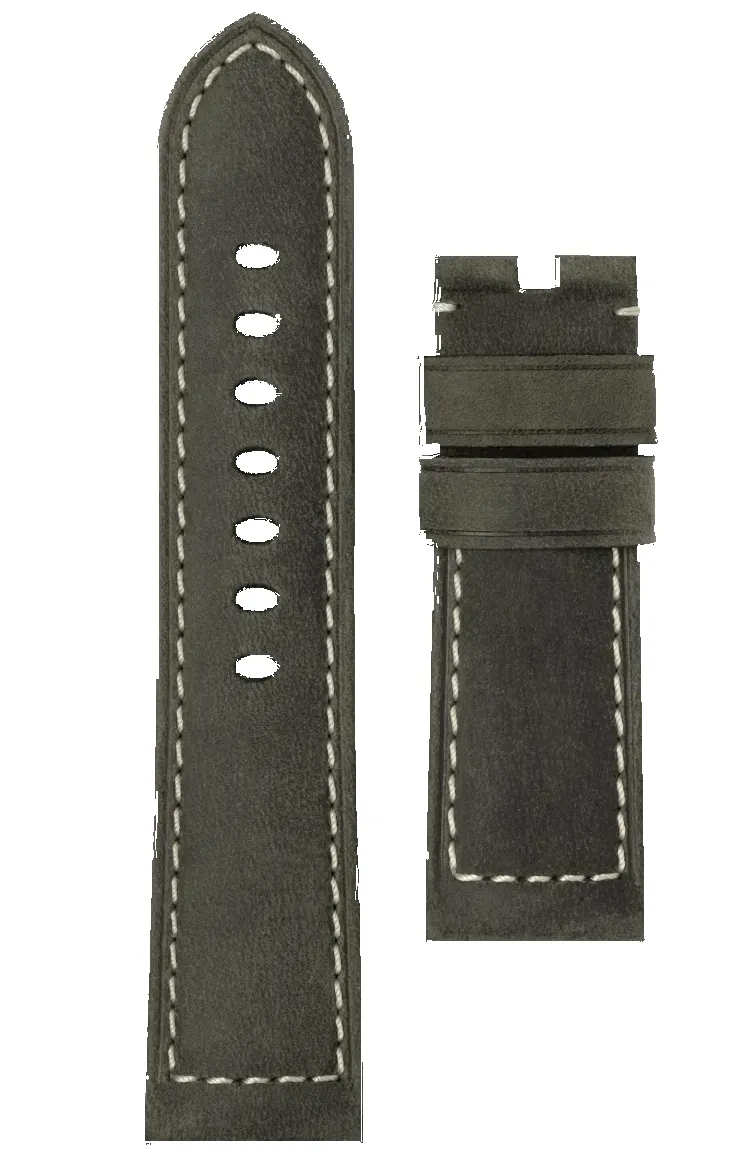 Panerai Strap Calf Black 24/22mm sold by C.W. Sellors