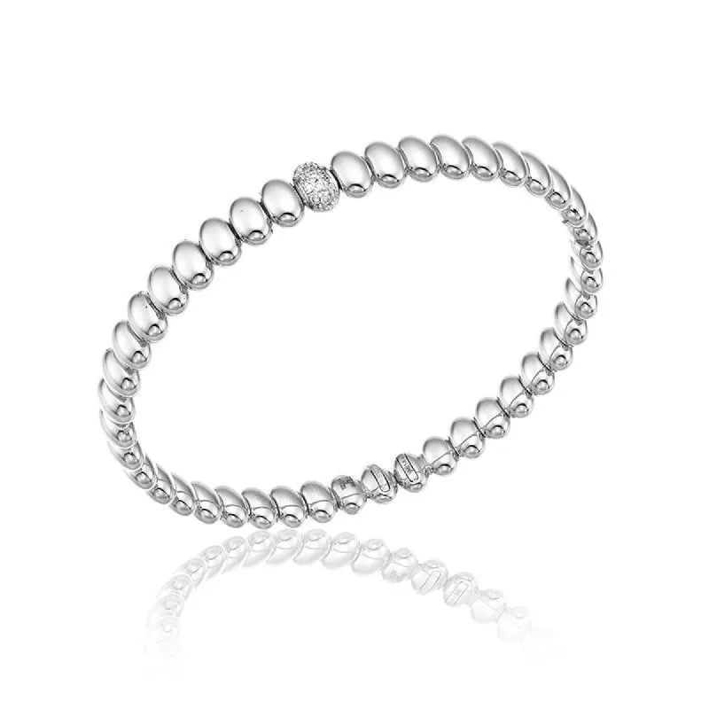 Chimento Armillas Acqua 18ct White Gold Diamond Drop Bracelet made by C.W. Sellors