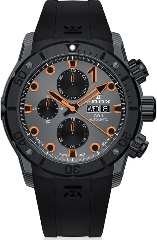 Edox CO-1 Chronograph Automatic Watch made by Edox