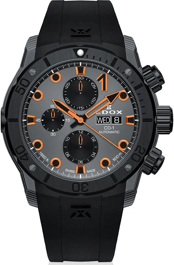 Edox CO-1 Chronograph Automatic Watch sold by C.W. Sellors