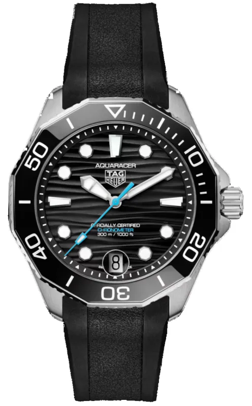 TAG Heuer Aquaracer Professional 300 Rubber Watch sold by C.W. Sellors