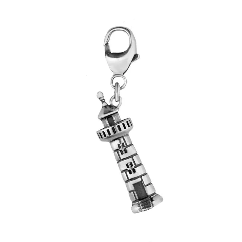Sterling Silver Regatta Lighthouse Clip Charm sold by C.W. Sellors
