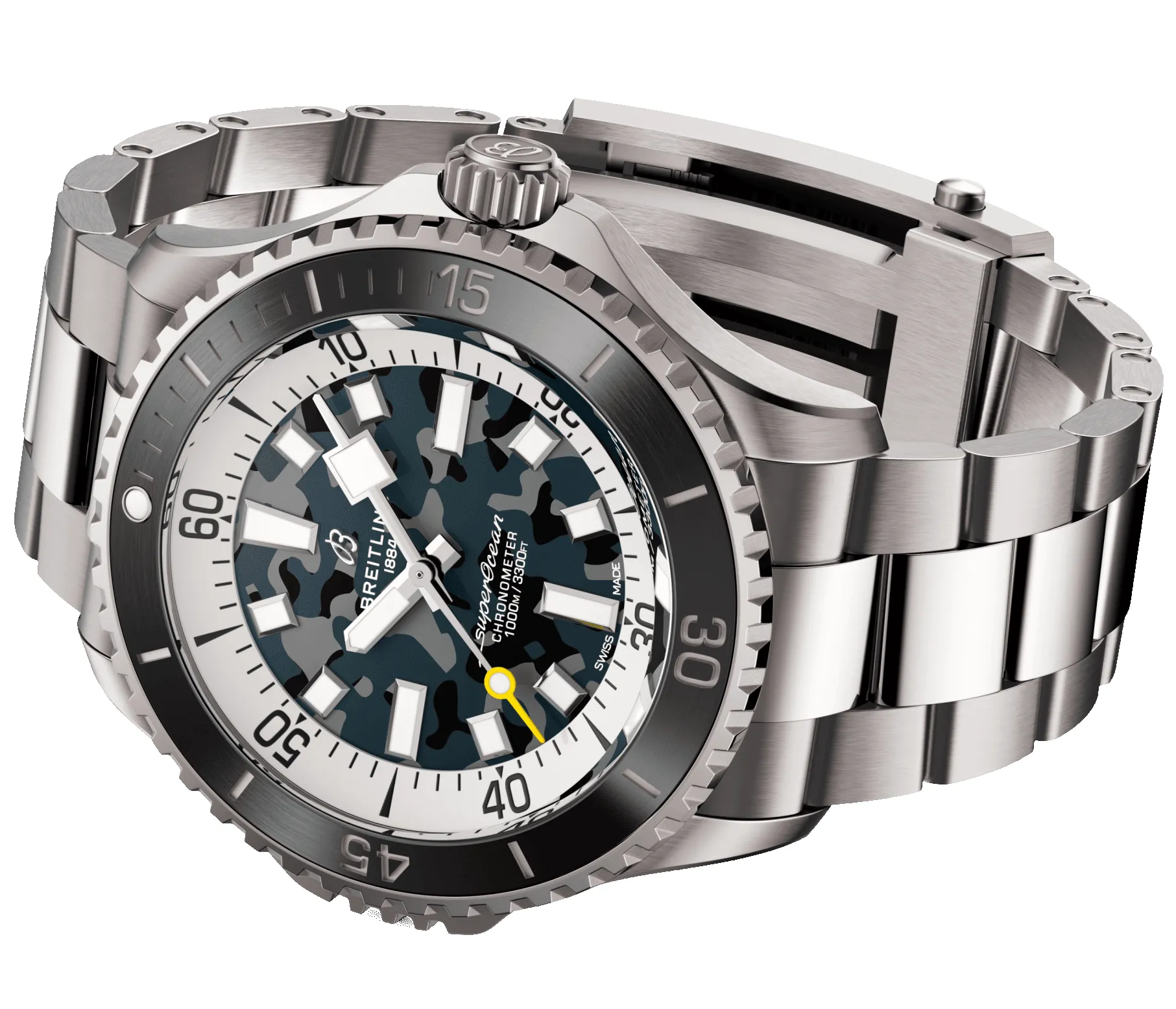 Breitling Superocean Automatic 46 Super Diver Grey Watch sold by C.W. Sellors product image thumbnail 5