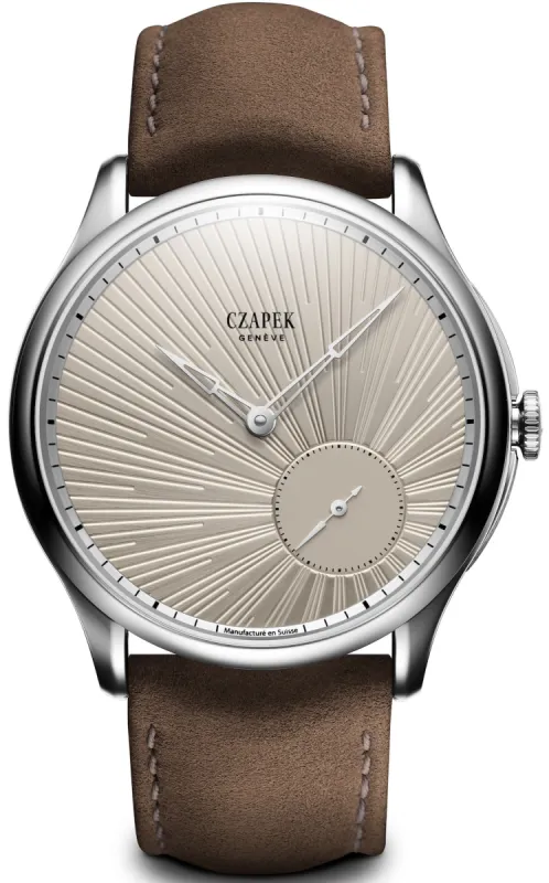 Czapek Promenade Guilloche Soleil Ivory Watch sold by C.W. Sellors