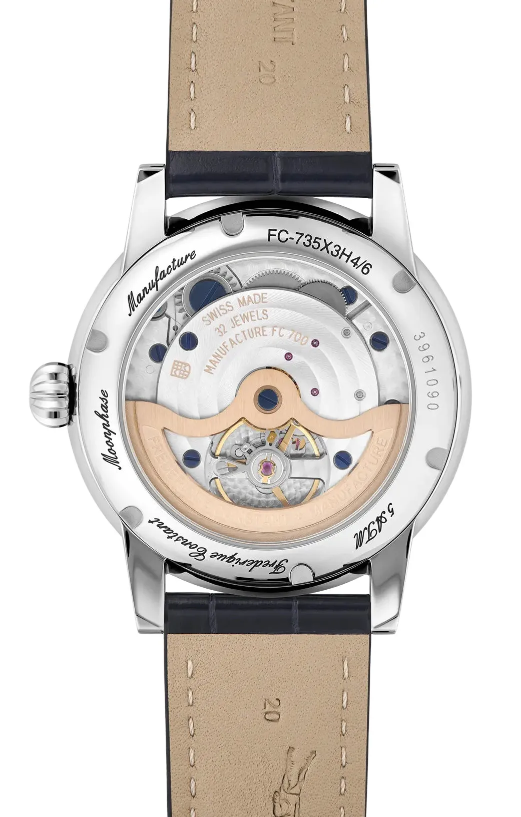 Frederique Constant Manufacture Classic Big Date Watch sold by C.W. Sellors product image thumbnail 2