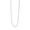 Sterling Silver 16 Inch Polished and Satin Finish Oval Bead Link Chain sold by C.W. Sellors