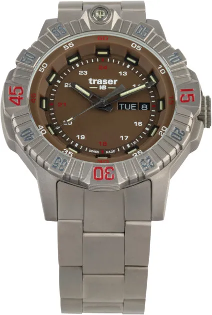 Traser H3 P99 T Tactical Brown Watch sold by C.W. Sellors