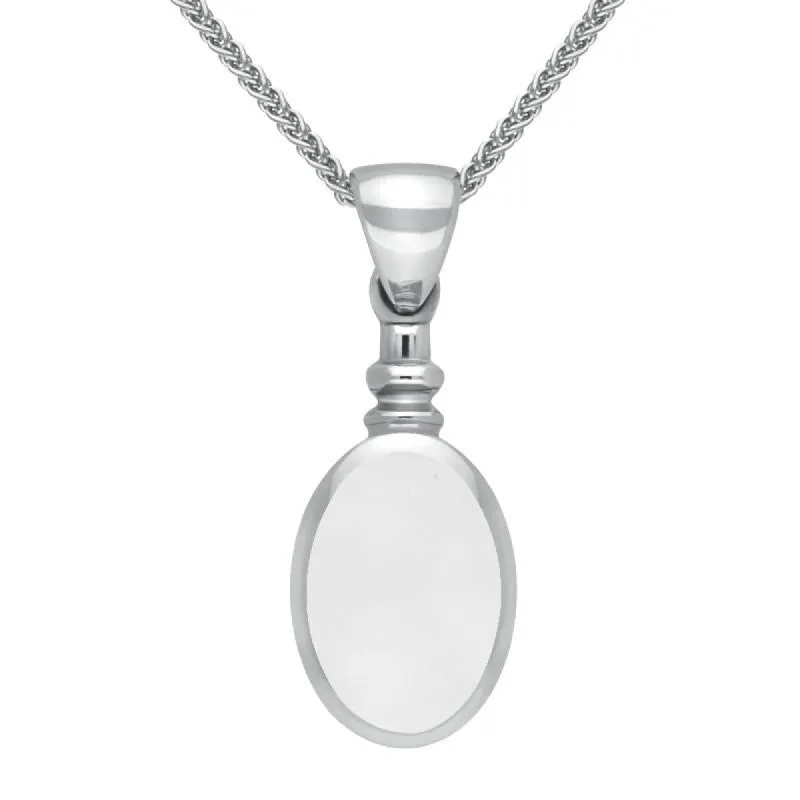 Sterling Silver Bauxite Bottletop Necklace sold by C.W. Sellors
