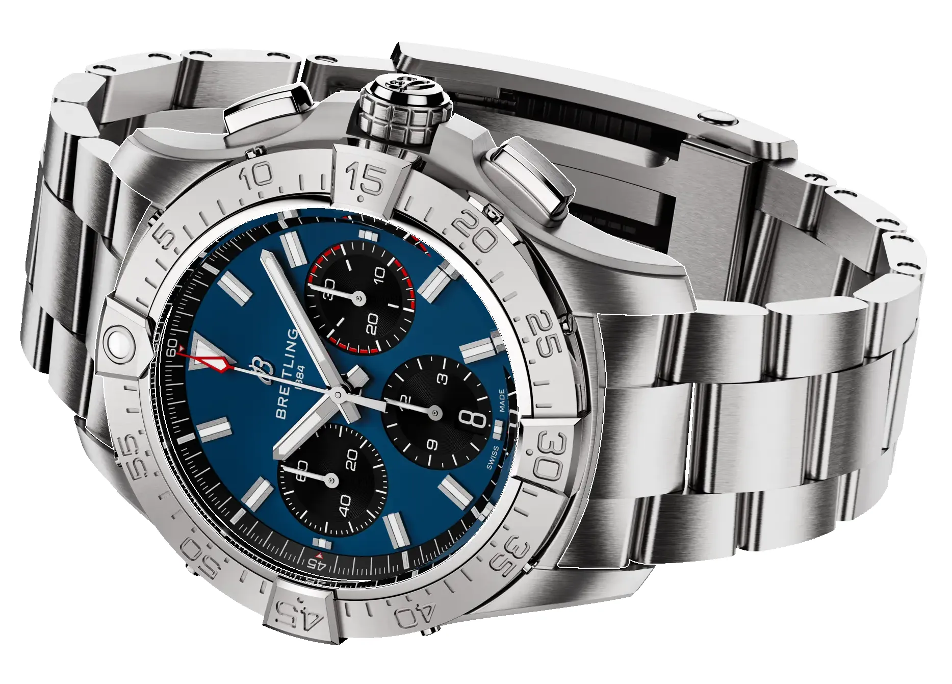 Breitling Avenger B01 Chronograph 42 Watch sold by C.W. Sellors product image thumbnail 5