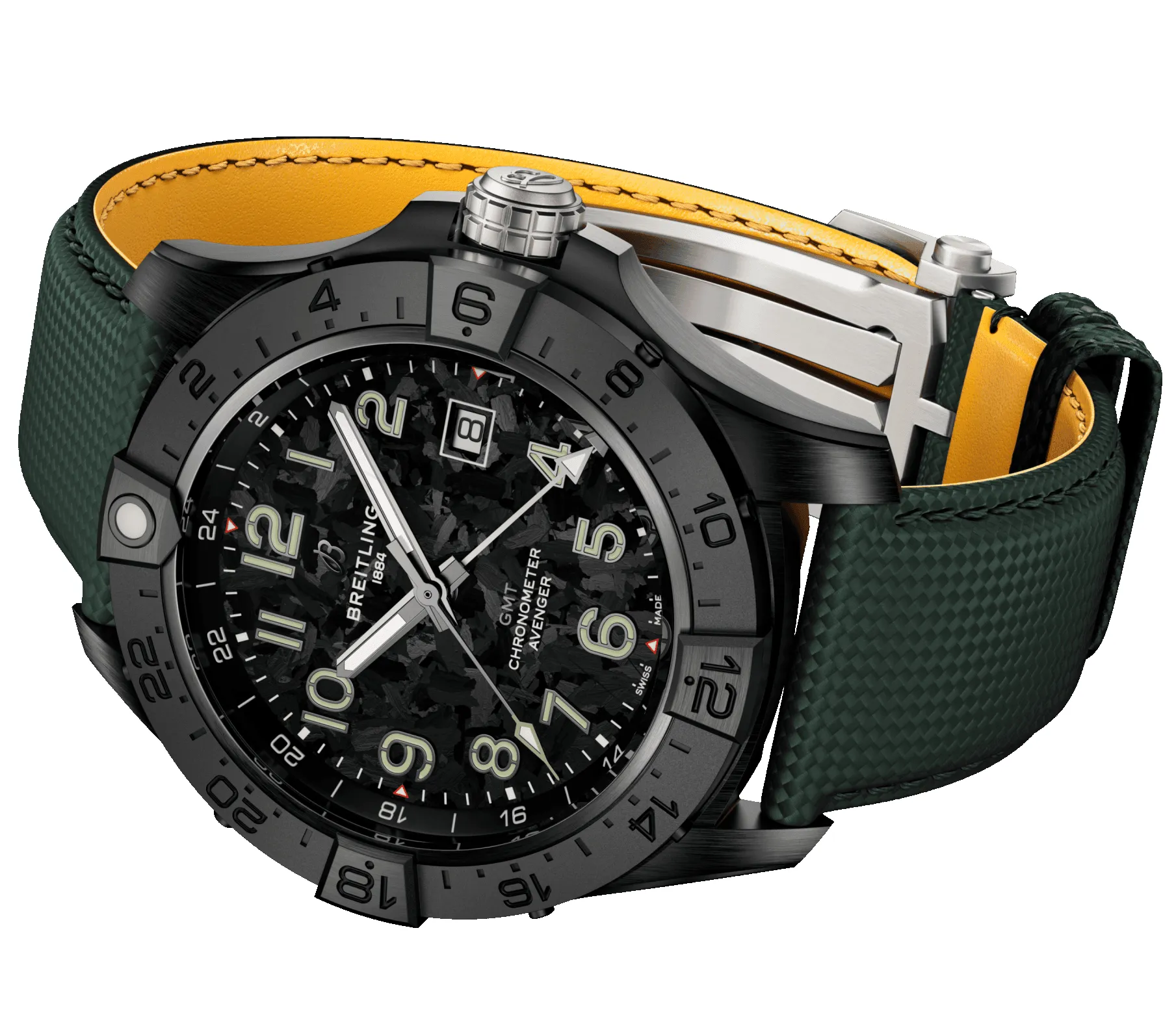 Breitling Avenger Automatic GMT 44 Night Mission Watch sold by C.W. Sellors product image thumbnail 5