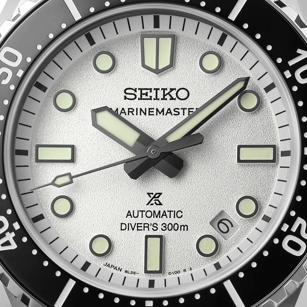 Seiko Prospex 1968 Divers Reinterpretation 300m High Contrast Monochrome Watch sold by C.W. Sellors product image thumbnail 3