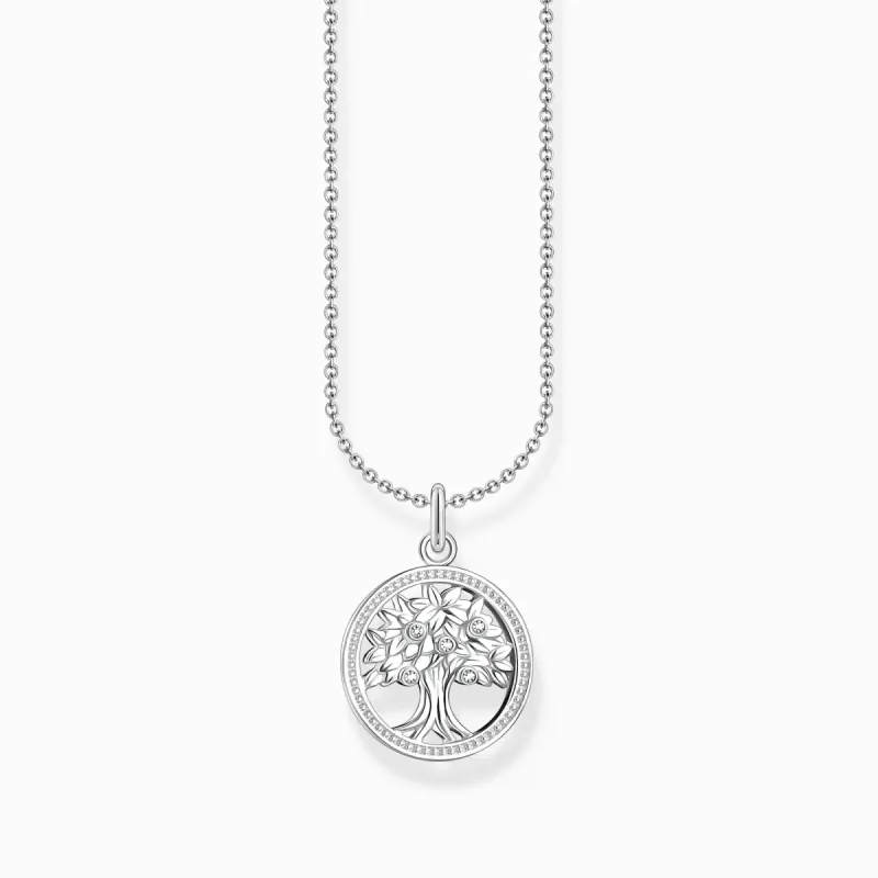 Thomas Sabo Sterling Silver Tree of Love Necklace sold by C.W. Sellors