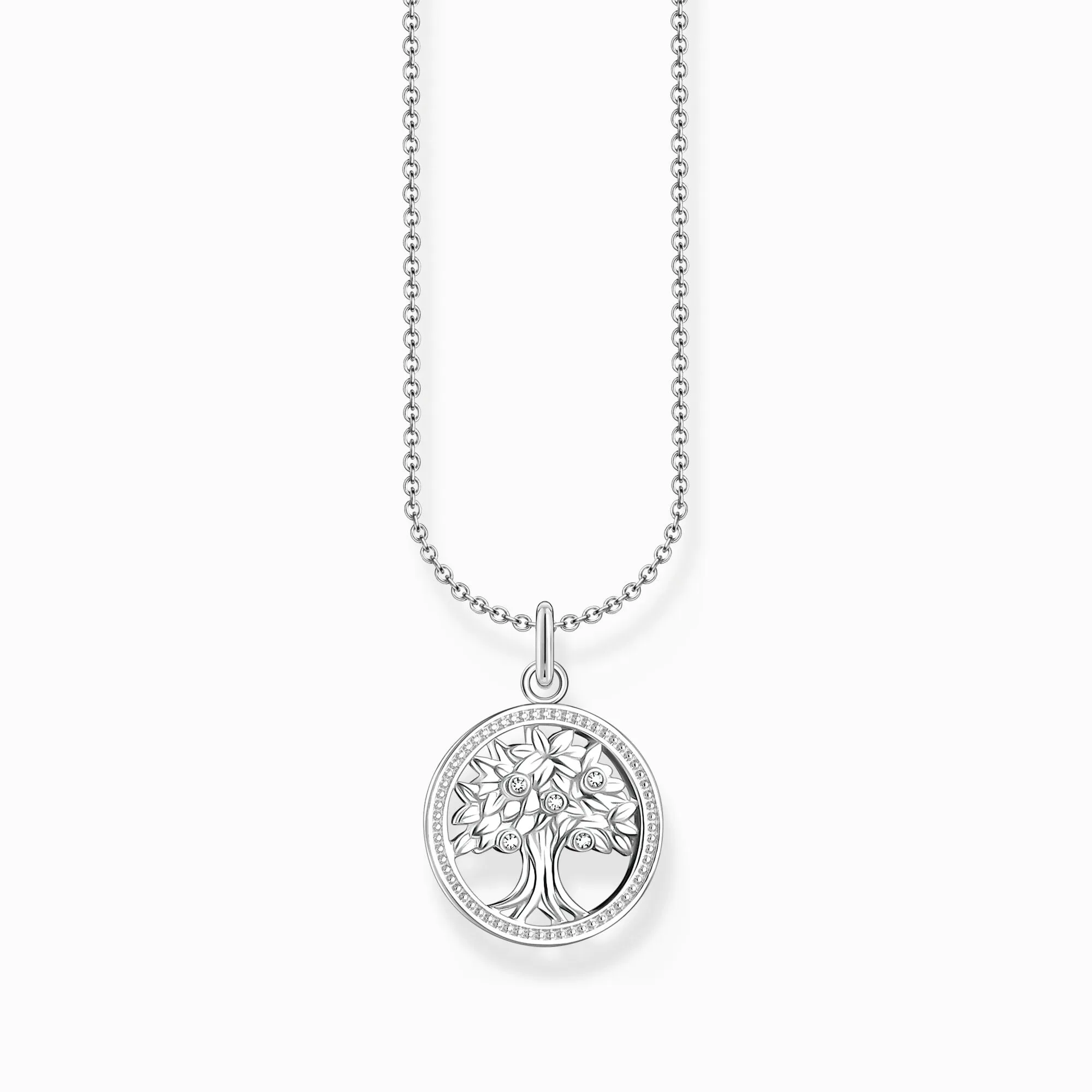 Thomas Sabo Sterling Silver Tree of Love Necklace sold by C.W. Sellors