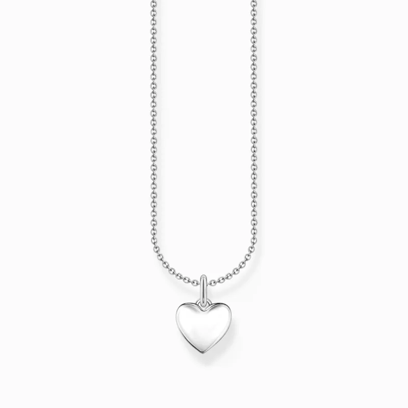 Thomas Sabo Sterling Silver Heart Necklace sold by C.W. Sellors
