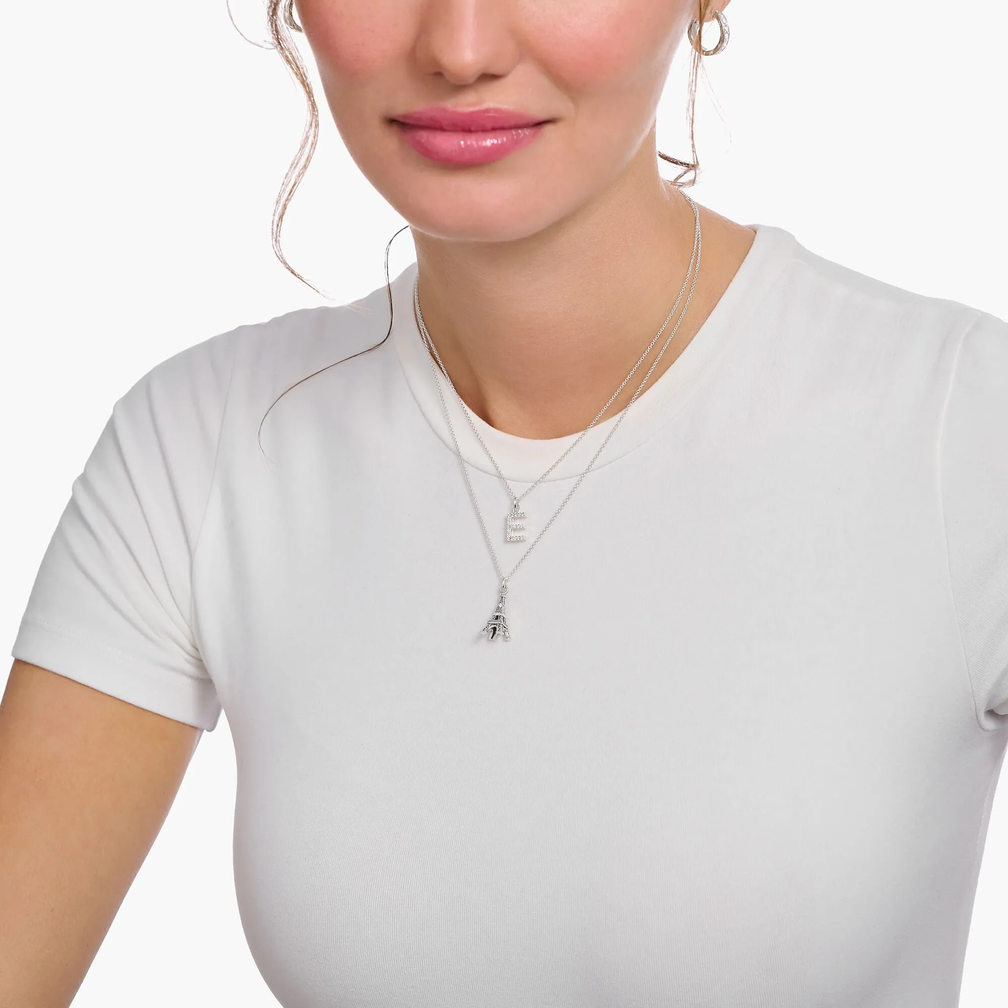 Thomas Sabo Sterling Silver Eiffel Tower Necklace sold by C.W. Sellors product image thumbnail 2