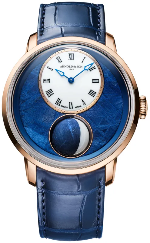 Arnold & Son Luna Magna Meteorite Red Gold Limited Edition Watch made by C.W. Sellors